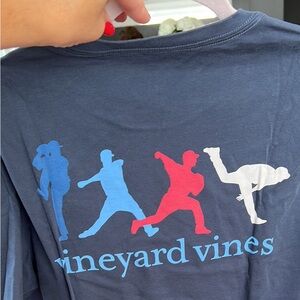 Brand new vineyard vines baseball tee.